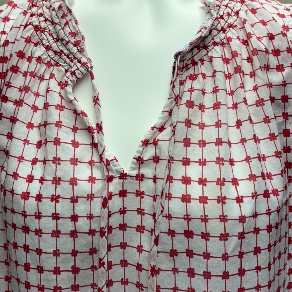 Vineyard Vines Pink and White Women's Top - Picture 4 of 5